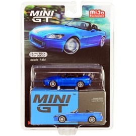 Truescale Miniatures S2000 (AP2) Convertible Laguna Blue Pearl Limited Edition to 3000 Pieces Worldwide 1/64 Diecast Model Car MGT00287