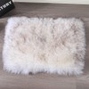Asuprui Sheepskin Pet Bed Mat 100% Sheepskin Deluxe Dog Crate