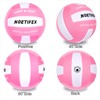 Noetifex Soft Volleyball-Super Soft Fabric Light Volleyball for Indoor Practice