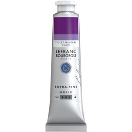 Lefranc Bourgeois, oil-based paint, Mineral Violet Light, 40ml