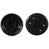 AllGIFT Foot Pedal Push Switch 2pcs Round Floor Foot Inline