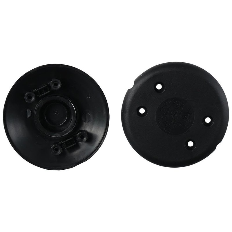 AllGIFT Foot Pedal Push Switch 2pcs Round Floor Foot Inline