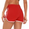 HDE – Retro Fashion Delfín de la mujer Running Pantalones