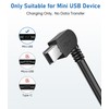 Gonifeto Dash Cam Charger Cable,(10Ft 18AWG) USB C to Mini