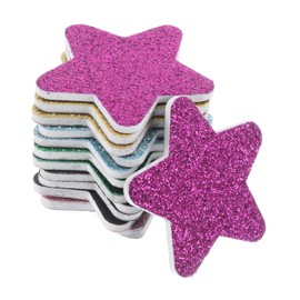 Mikinona Mini Nail Buffer Block 12pcs Star Shape Nail Files Set for Manicure Pedicure Christmas Themed