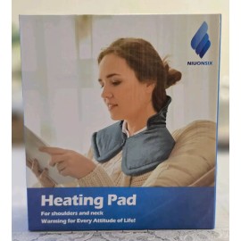 NIUONSIX Heating Pad for Neck and Shoulders 2lb Weighted Neck Heating Pad
