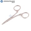 OdontoMed2011 Mini Non-Locking 3.5" Hemostat Forceps for Ear Care Straight