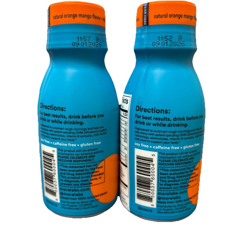More Labs 2PK More Labs, Morning Recovery Drink Supplement, Orange