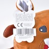 Kögler 20089 Christmas Plush Toy, Squish Reindeer in Light Brown,