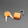 GOODCHI 6 Pcs Metal Portable Anti-Theft Security Lock Padlock Suitcase
