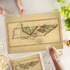 Lantern Press 1000 Piece Jigsaw Puzzle, Tennessee, (1817), Panoramic Map