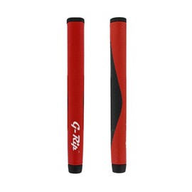 G-RIP ST-1 - Oversize Jumbo Putter Grip. Red/Black.