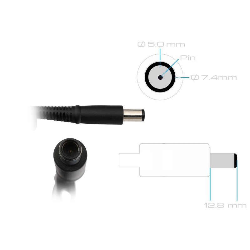 HP ProBook 4545s Original Power Supply 65 Watt 19.5 V