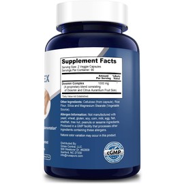 NusaPure Diosmin Complex 1,000mg per Serving 180 Veggie Caps (Non-GMO,Gluten-Free,Vegan) with Citrus Aurantium