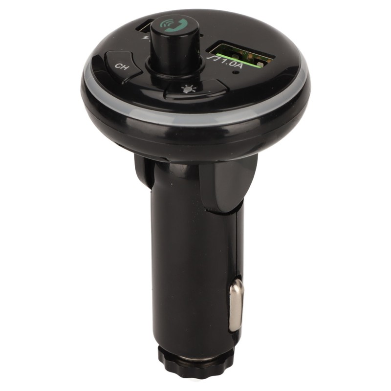 Car Blue Tooth FM Transmitter USB Data Interface Dimensional Sound