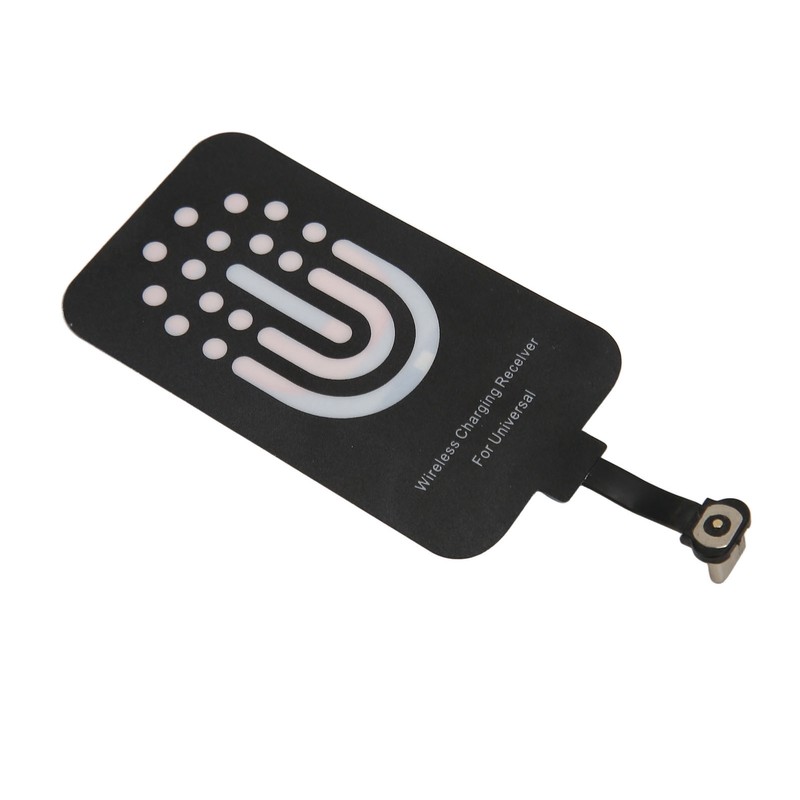 Thin Wireless Charging Receiver Type C Magnetic Suction Dual Purpose
