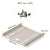 Goobay 94343 2.5" Hard Disk Installation Frame to 3.5", Beige