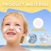 24 Pcs UV Stickers for Sunscreen, Sun Cream Stickers to