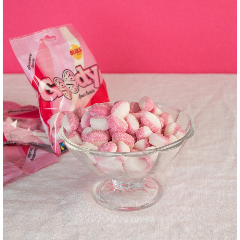 Bubs Goody Candy Ovals Godis Pack (2 pack - Strawberry/Vanilla)