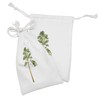 Ambesonne Tree Fabric Pouch Set of 2, Aquarelle Sketch of