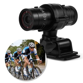 Dv-Sportkamera, 9 X 3 cm, Dc 5 V, Dashcam Fahrrad Wasserdicht, Tragbar, Full Hd, 1080p, Mit Gehäuse Aus Aluminiumlegierung, Für Fahrrad, Auto, Outdoor