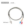 sourcing map Temperature Sensor 2pcs M6 Screw Temperature Probes Thermocouple