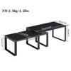 YMYNY Cabinet Shelf Organizer, Countertop Shelves Set of 2, Kitchen