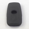 kcpros 2Pcs Black Rubber Silicone 4 Buttons Smart Key Fob