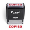 Promot Copied - Self-Inking Rubber Stamp - Red Ink