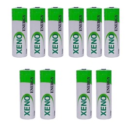 【10 Pack】 XL-060F Battery 3.6V 2400mAh AA PLC Lithium Battery for Xeno 3.6V XL-060F Energy Non-Rechargeable Battery