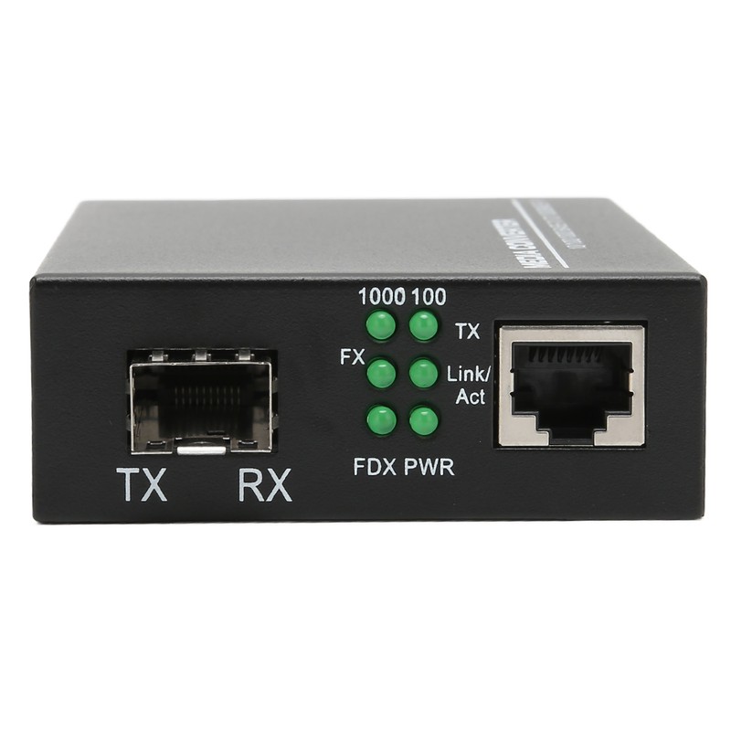 Media Converter Gigabit SFP to RJ45 10 100 1000Base TX