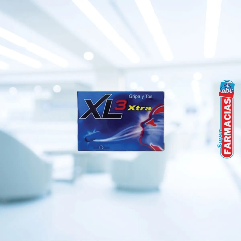 Xl-3 Xtra 12 Caps Dextrometorfano Fenilefrina Clorfenamina