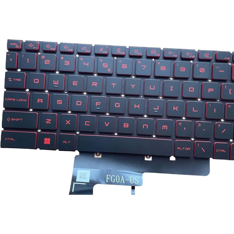 Replacement Keyboard for MSI Katana GF66 GF76 Pulse GL66 GL76
