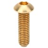 50Pcs Round Hex Socket Screw Copper Fastener Hardware Tools Industrial