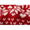 Red Christmas Reindeer Holiday Festive Dog Sweater for Puppy Small