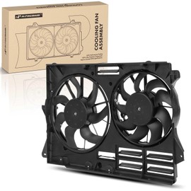 A-Premium Engine Radiator Cooling Fan Assembly Compatible with Select Ford Models - Explorer 2013-2019, Police Interceptor Utility 2014-2019