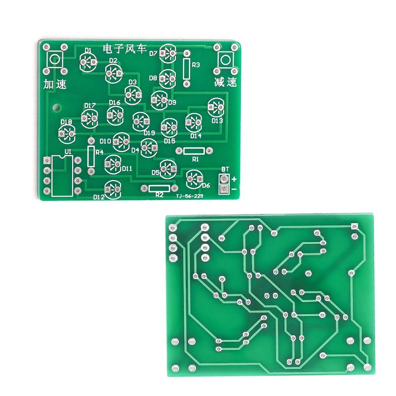 Windmill Kit DIY Electronic Funny Rotating Light Kit DIY Adjustable