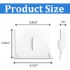 OIGWBPH Plastic Skimmer Replacement Baffle Reliable Durable Pool Skimmer Flap