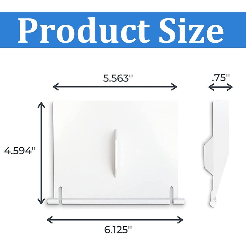 OIGWBPH Plastic Skimmer Replacement Baffle Reliable Durable Pool Skimmer Flap