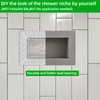 JIANBENKJ Shower Niche Insert Tile Ready 12"x6",Niche for Shower Wall,Waterproof