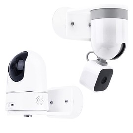 HCHRVR Adhesive Wall Mount for Eufy Security Solo Indoor Cam S220 and Blink Mini Pan-Tilt Cam On No Drilling Mounting Bracket for, Easy to Install