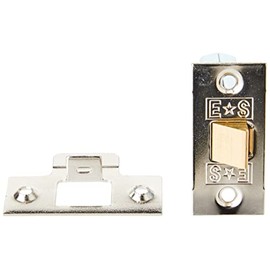 75mm Tubular Mortice Latch Polished Nickel