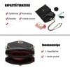 VNFIOEI Women's Small Shoulder Bag Elegant Handbag, black