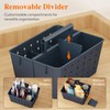 Lifewit Portable Shower Caddy with Handle, 2 Pcs Plastic Shower