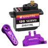 GOUPRC 12G RC Digital Micro Servo of Metal Steel Gear