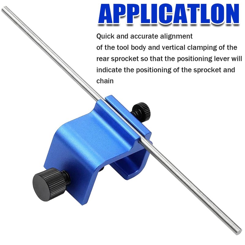 Bittwee Motorcycle Chain Alignment Tool, 08-0048 Quick Accurate Professional Alignment