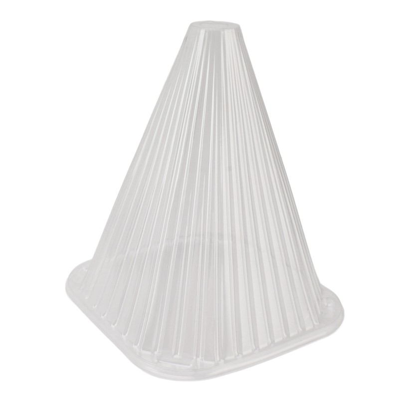 20Pcs Garden Cloche Frost Protection Transparent Rectangular Reusable Cloche Plant