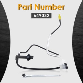 Prefilled Clutch Systems Clutch Master Cylinder Line compatible with 1995-2011 Ranger Explorer 2.3L L4 2.5L L4 3.0L V6 4.0L V6