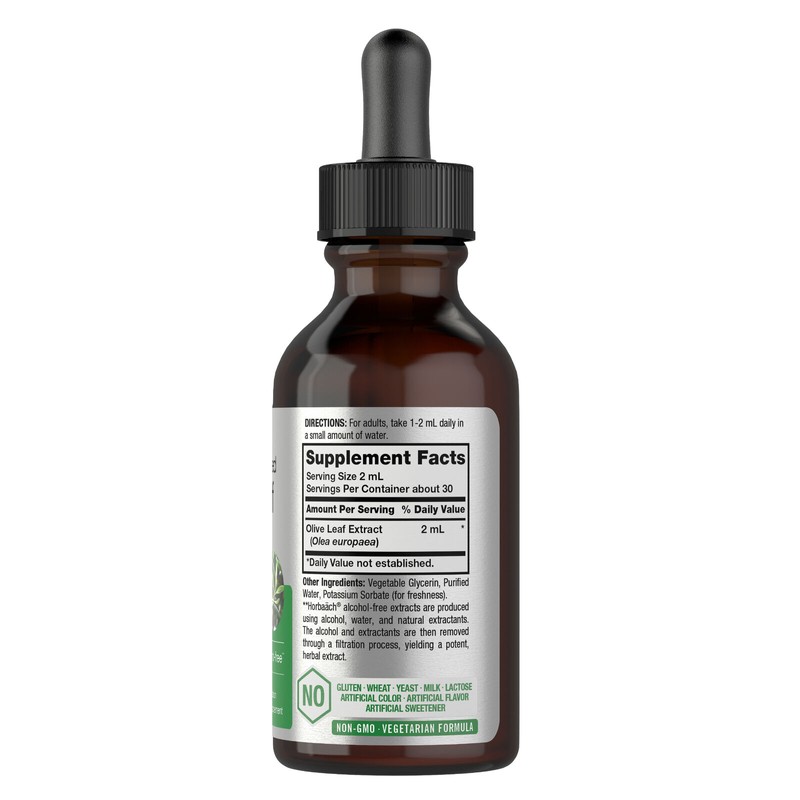 Horbäach Olive Leaf Extract Liquid | 2 fl oz |
