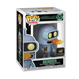 vRareStore Pop Television: Futurama - Bender Specialty Series Exclusive Vinyl Figure Bundle Box Protector